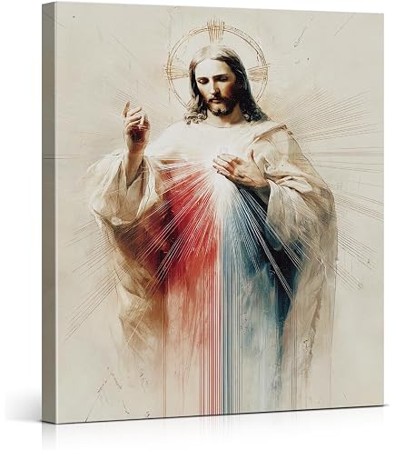 Amazon.com: Jesus In Gethsemane Garden Poster Canvas Wall Art