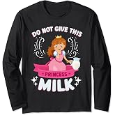 Milk Lactose Intolerant Funny Long Sleeve T-Shirt