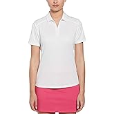 PGA Tour Womens Airflux Short Sleeve Golf Polo Shirt