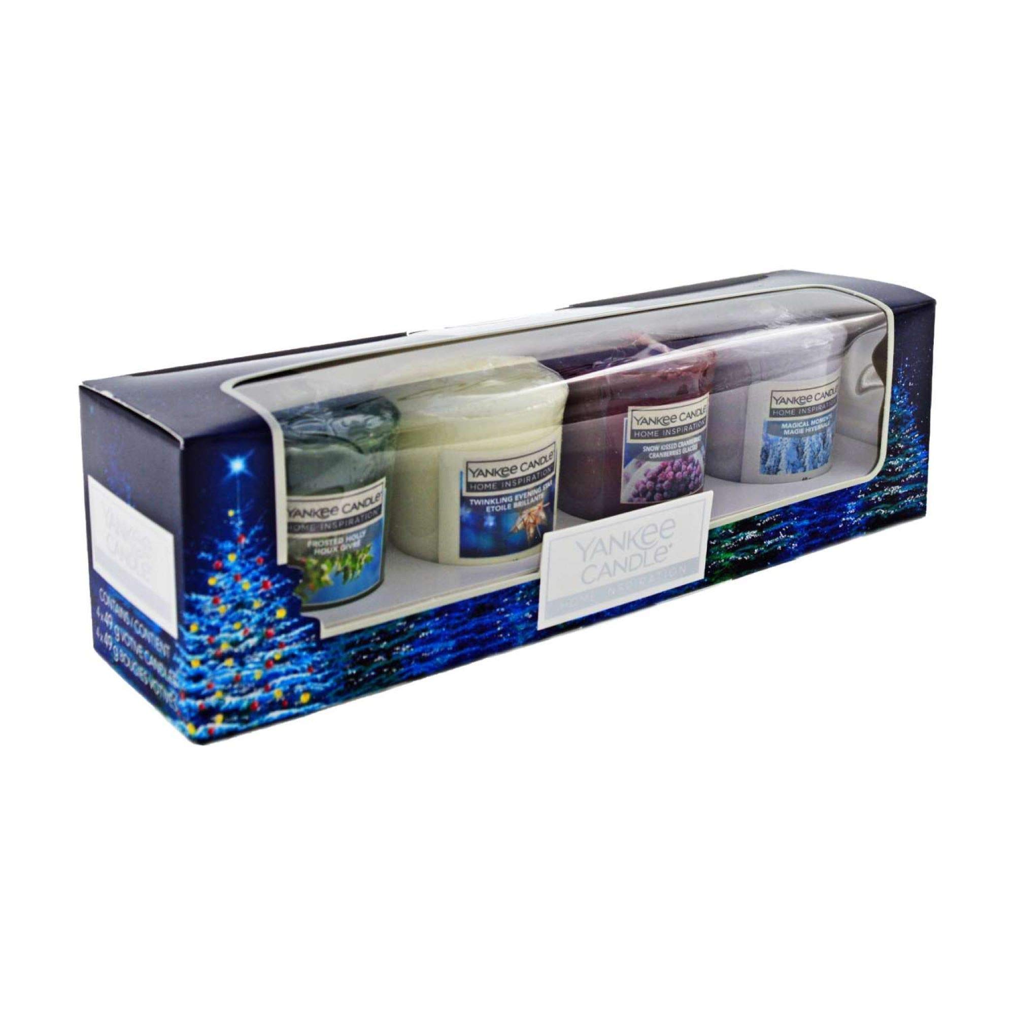 Yankee Candle Inspiration 4Pc Votive Set