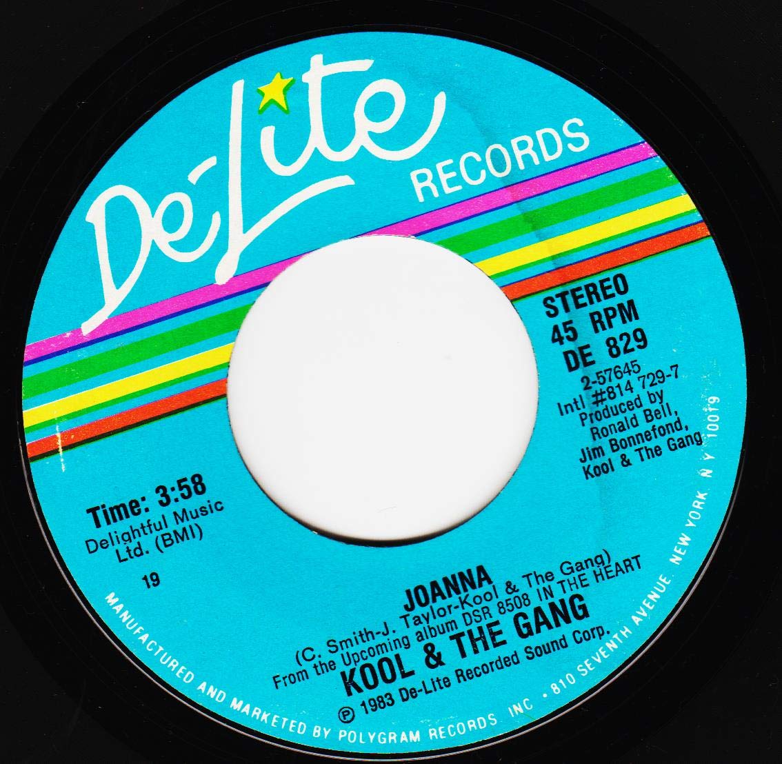 Kool The Gang Kool The Gang 45 Rpm Place For Us Joanna Amazon Com Music