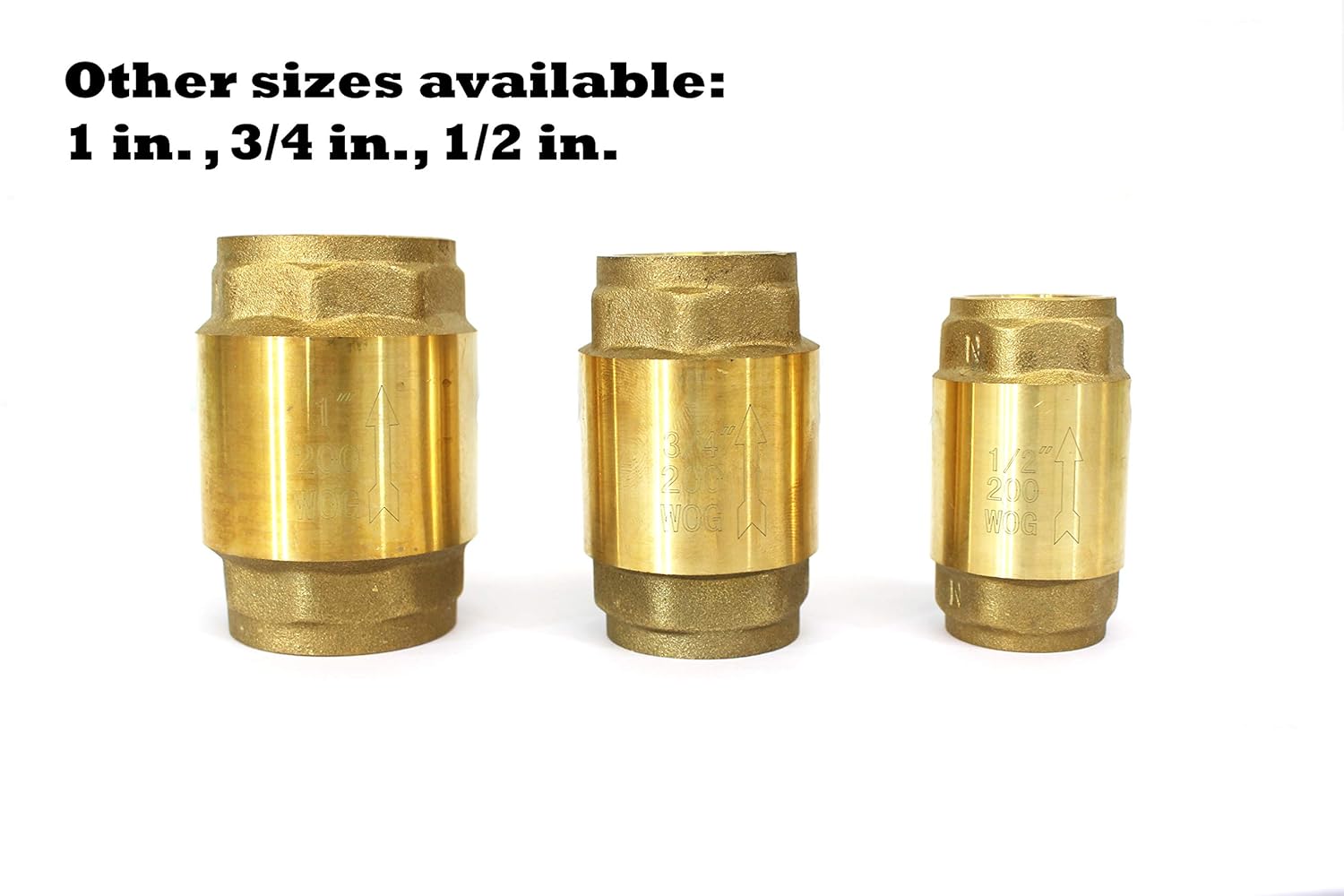 FNPT,200 WOG,Lead Free,Backflow Preventer,for Tankless Water Heater