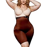 SHAPELLX Shapewear for Women Tummy Control Faja Body Shaper Butt Lifting High Waisted Shorts Thigh Slimmer Bodysuit