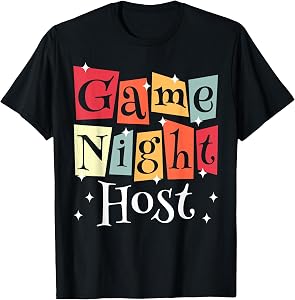 Game Night Host T-Shirt