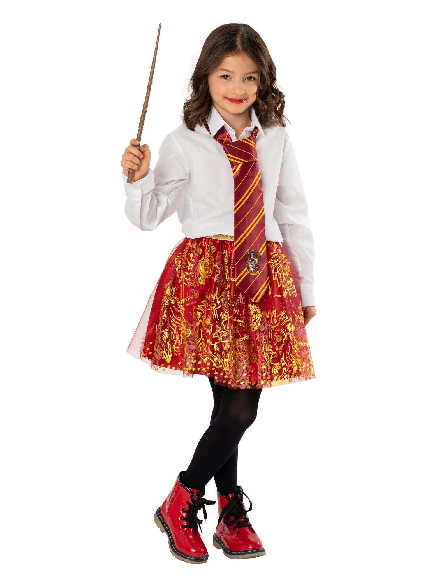 Rubies Official Harry Potter Gryffindor Child Tutu, Kids Fancy Dress, One Size Age 7-10 years Halloween Halloween