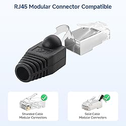 Cable Matters 200-Pack Cat6 / Cat5e RJ45 Strain