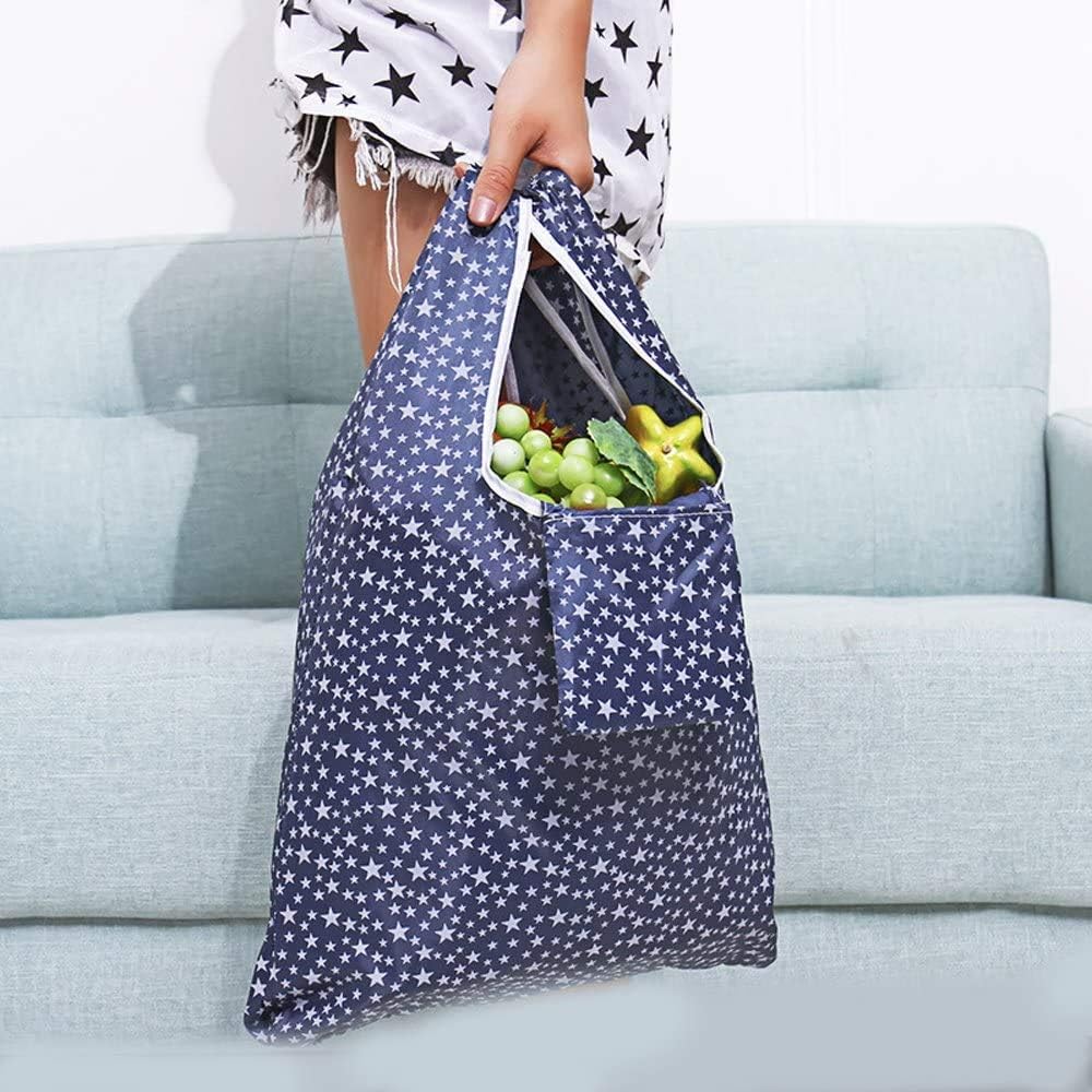A Pack of 4 Foldable Shopping Bags, Reusable Shopping Bags, Portable Shopping Bag - Image 3