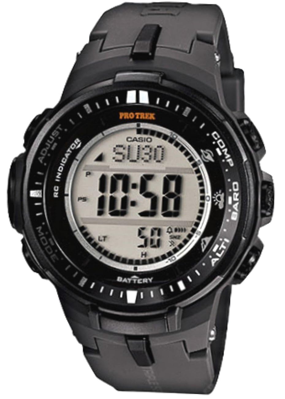 Reloj Casio Pro Trek PRW-3000 al cuarzo (batería) acero ...