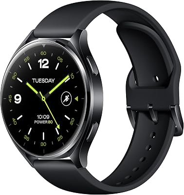 Watch 2 Smartwatch, 1,43" AMOLED Display mit Always-On-Funktion, Schlaf-, Puls- und Sport-Tracking, Wear OS by Google, Schwarz