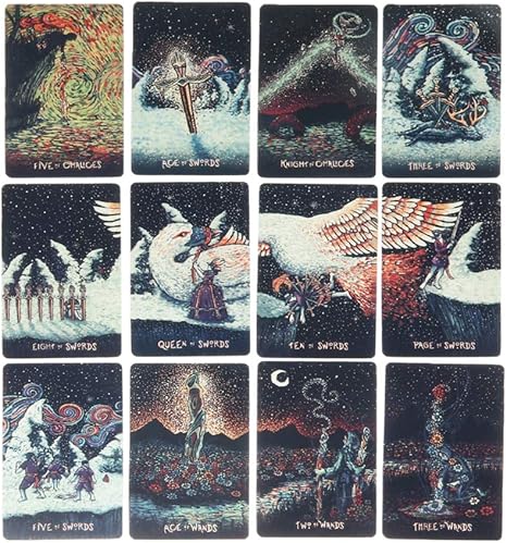 Amazon Co Jp タロット占い カード カードゲームタロットカードデッキ プリズマタロットカード ミステリアスブルーフェイト4シーズンアイ全文を読む ホーム キッチン