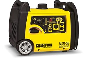 Champion Power Equipment 3400-Watt RV Ready Portable Inverter Generator Yellow