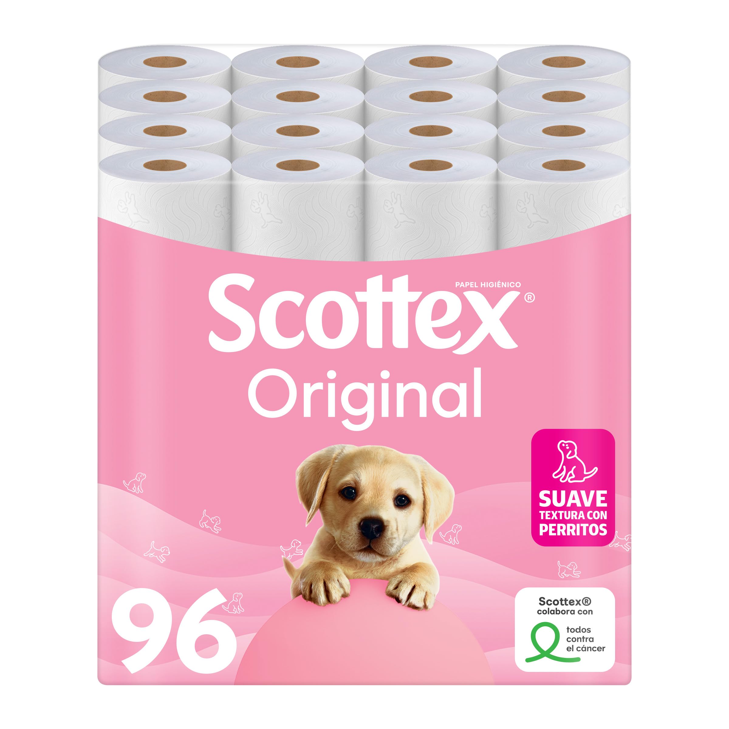Scottex Original Toilet Roll - 96 Rolls