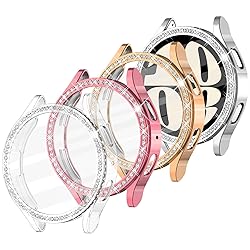 WINGLE Soft TPU Case for Galaxy Watch 6 44mm Screen