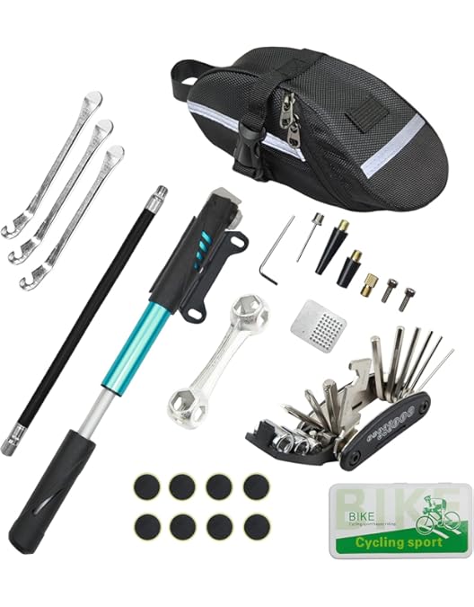 モリコーYahoo!店01 Bike Tyre 16 Tool, Bag Bicycle Tool Tire Repair Lever