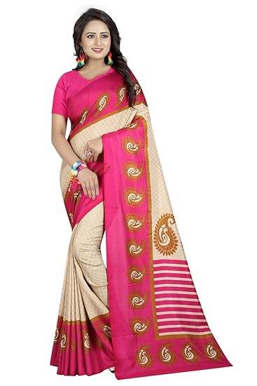 Navabi Export Women Silk Saree With Blouse Piece (FWS1948)
