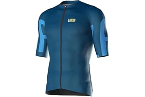 LAMEDA Men's Cycling Jersey Breathable Lightweight Bike Jersey Short Sleeve Quick Dry Moisture Wicking Biking Shirts
