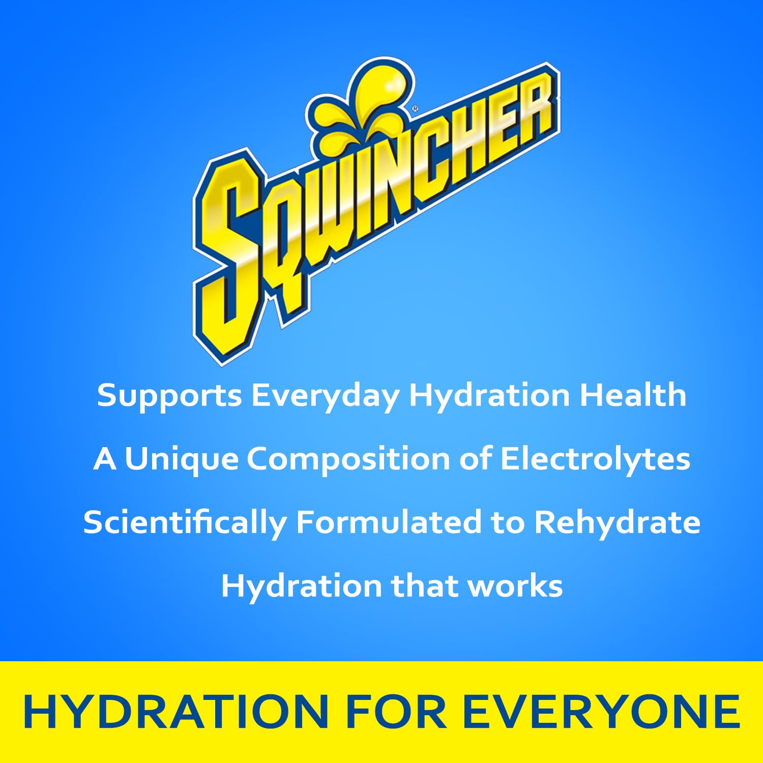 Sqwincher Zero Qwik Stik, Fruit Punch, Sugar Free, Low Calorie, Low Sodium Electrolyte Powder Hydration Drink Mix, .11 0z Packet (Pack of 50)