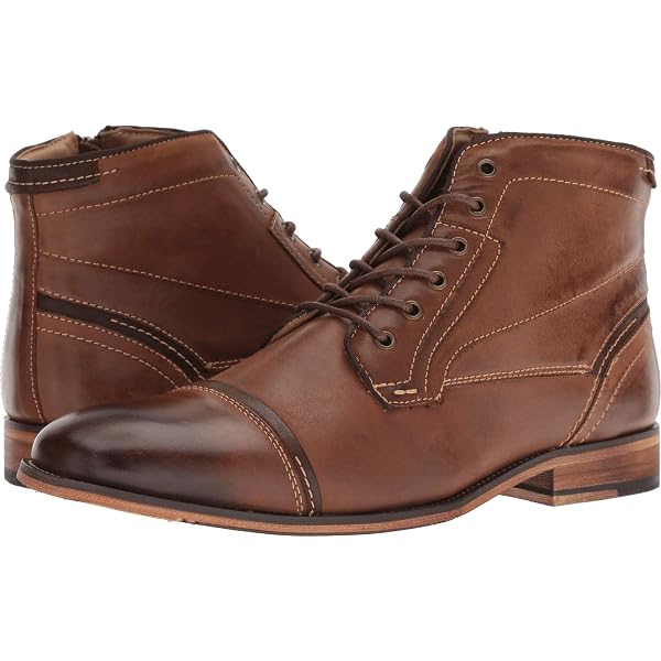 Amazon.com | Steve Madden Mens Jotting Black Leather 7.5  display picture 1