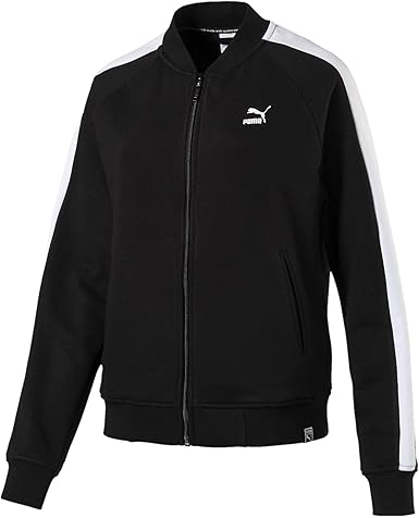 puma metallic logo track jacket