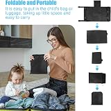 DINGBLUE Toddler Airplane Bed Extender Hammock for Kids Travel - Black view 6