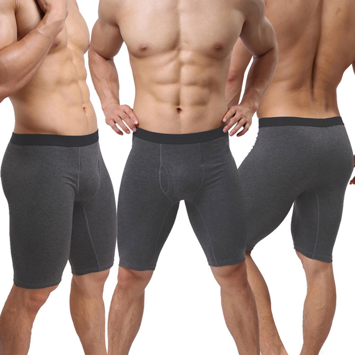Gogolan Men's Performance Compression Underwear Long Leg Underpants