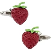 Cuff-Daddy Strawberry Cufflinks with Presentation Box