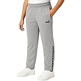 PUMA Boys Sweatpants - Performance Boys Jogger Pants with Drawstring & Pockets - Soft Fleece Athletic Sweatpants (Sizes 8-20)