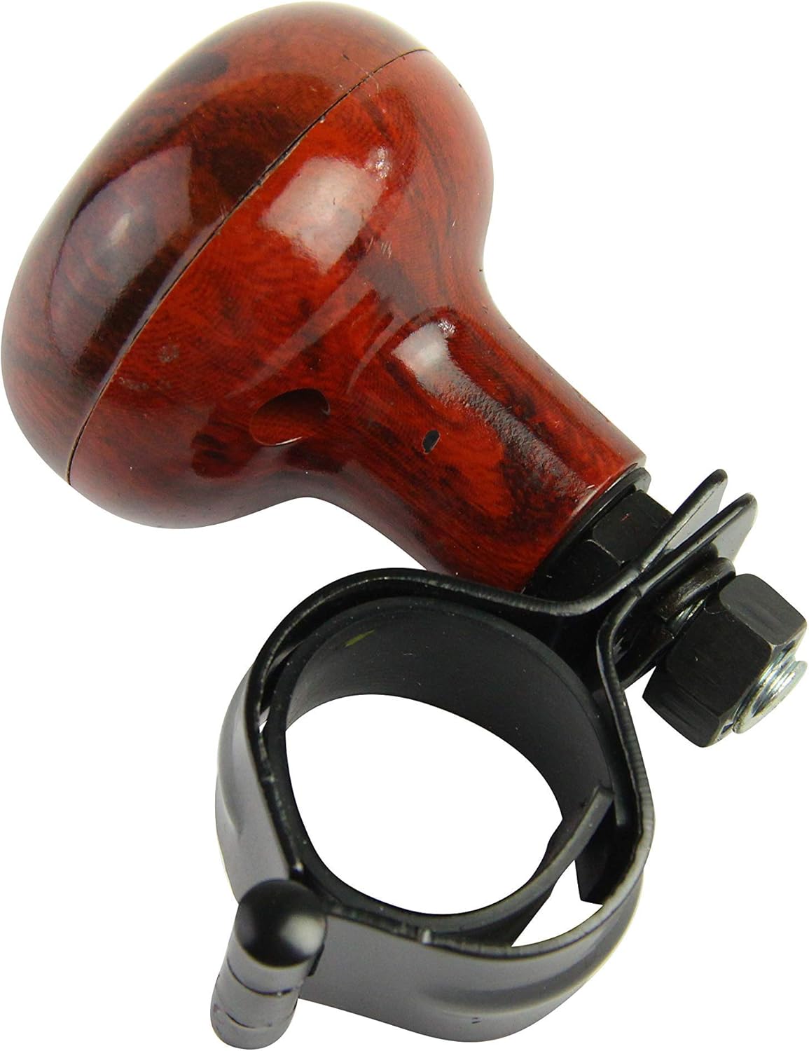 Rellix Woodgrain Steering Wheel Spinner Knob | Universal Fit for All Cars, Trucks, Semis, Tractors, Boats, Golf Carts | Suicide Power Handle Accessory: Automotive