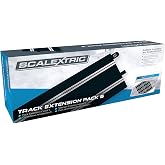 Scalextric Extension Pack 5 1:32 Scale Standard Straights x 8 C8554 Slot Car Track, White