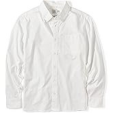 Huckberry Flint and Tinder Men's Classic Oxford Draftsmen Button Down Shirt- Stretch Fabric- Button Down Shirts for Men