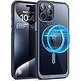 SUPCASE for iPhone 15 Pro Max Case (Unicorn Beetle Mag), [Compatible with MagSafe] [Military-Grade Protection] Protective Slim Clear Magnetic Shockproof Phone Case for iPhone 15 Pro Max, Navy