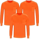 A-SAFETY High Visibility Safety Customize Logo Long Sleev T-Shirt (XS-6XL)
