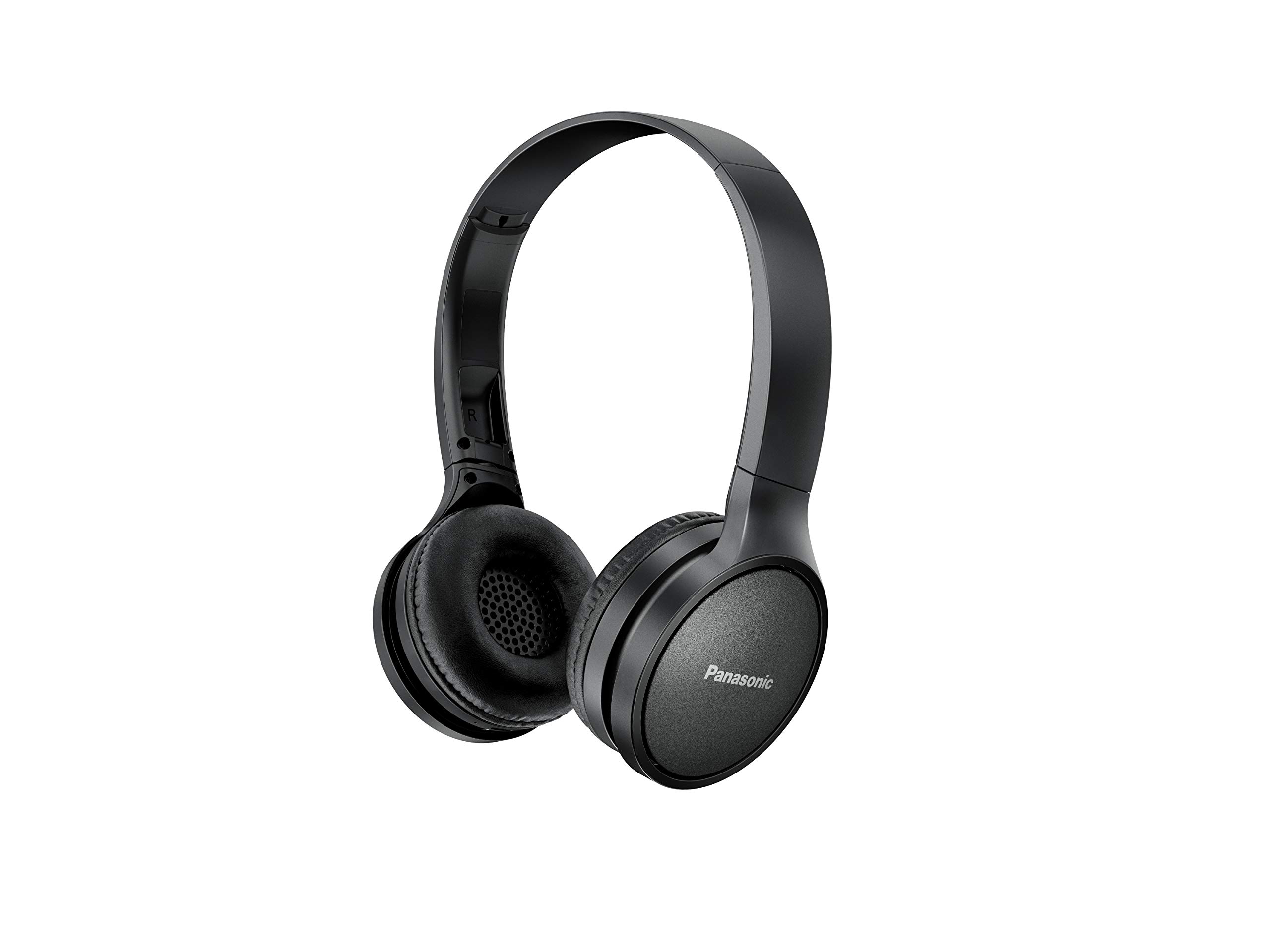 Panasonic RP-HF410B-K Overhead Wireless Bluetooth Headphones with 24 Hour PlayBack and Smart Voice Control, Comfortable Light Weight - Black