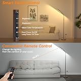 OUTON Bronze LED Floor Lamp 15W 1500LM Dimmer Remote 4 CCT Gooseneck view 4