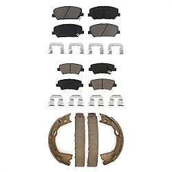 Transit Auto Front Rear Ceramic Brake Pads And