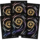 Ravensburger Disney Lorcana TCG Card Sleeves Featuring Lorcana Card-Back Artwork | 65 Protective Sleeves for TCG Decks | Ages