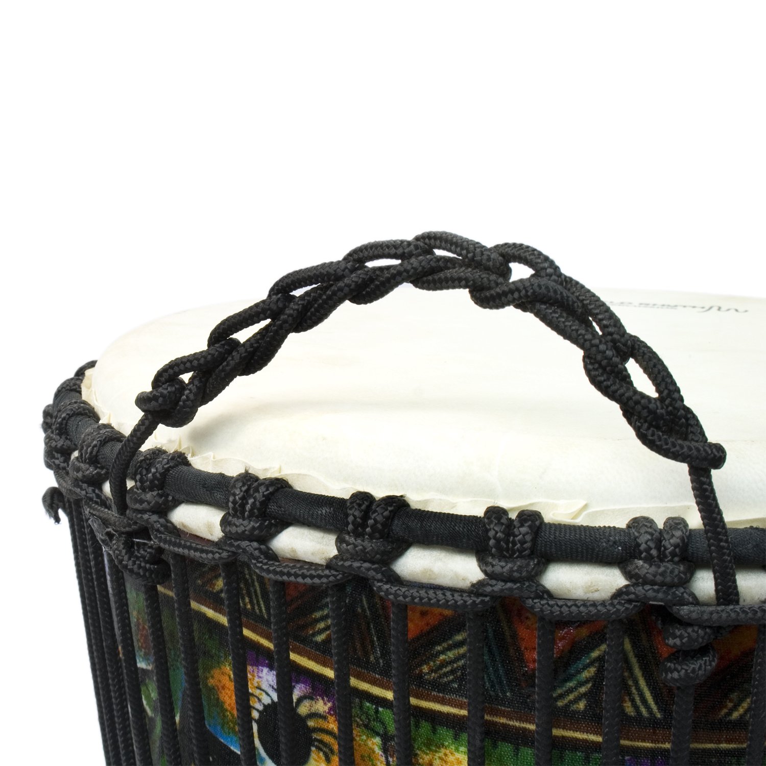 60cm African Synthetic Djembe Drum World Rhythm 12 Djembe Drum in Green