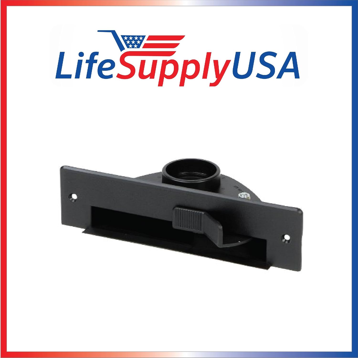 Central Vacuum Automatic Dustpan in White or Black Sweep Inlet Vacpan