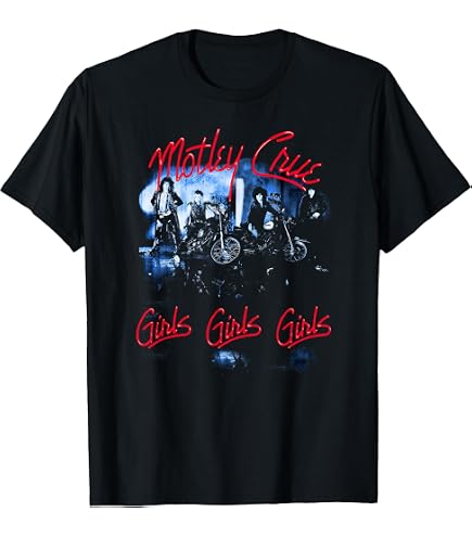 Amazon.com: Motley Crue Men's World Tour Vintage T-Shirt X-Large