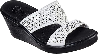 skechers wedge sandals amazon