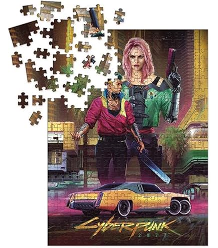 Amazon.com: Dark Horse Deluxe Cyberpunk 2077 Neokitsch Puzzle