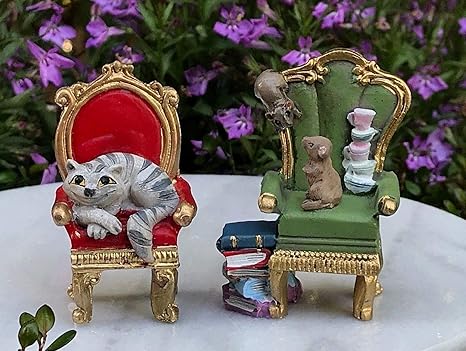 Amazon Com Adjore Miniature Dollhouse Fairy Garden Alice