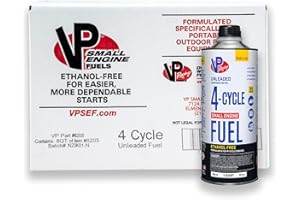VP Racing Fuels 6205 SEF 4-Cycle Small Engine Fuel, Contains No Oil, Quart (8 Pack)