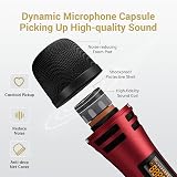 TONOR TW320 Wireless Microphone System UHF 2 Mics 5 Channel 200 ft 6.35mm view 2