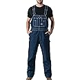Walls mens Stonewashed Denim Bib Overall