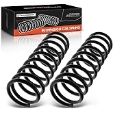 A-Premium 2-Pack Front Suspension Coil Spring Set Compatible with Jeep | for Grand Cherokee 1999 2000 2001 2002 2003 2004, Driver and Passenger Side, AWD, Replace# 52088262KE, 52088263KF
