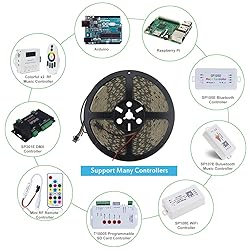 ALITOVE RGB LED Strip Light 32.8ft WS2811