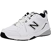New Balance Men's MX608V5 Cross Trainer, White/Black, 12.5 W
