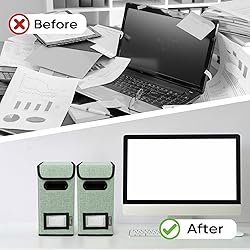 BALEINE File Organizer Box with Lid, Collapsible