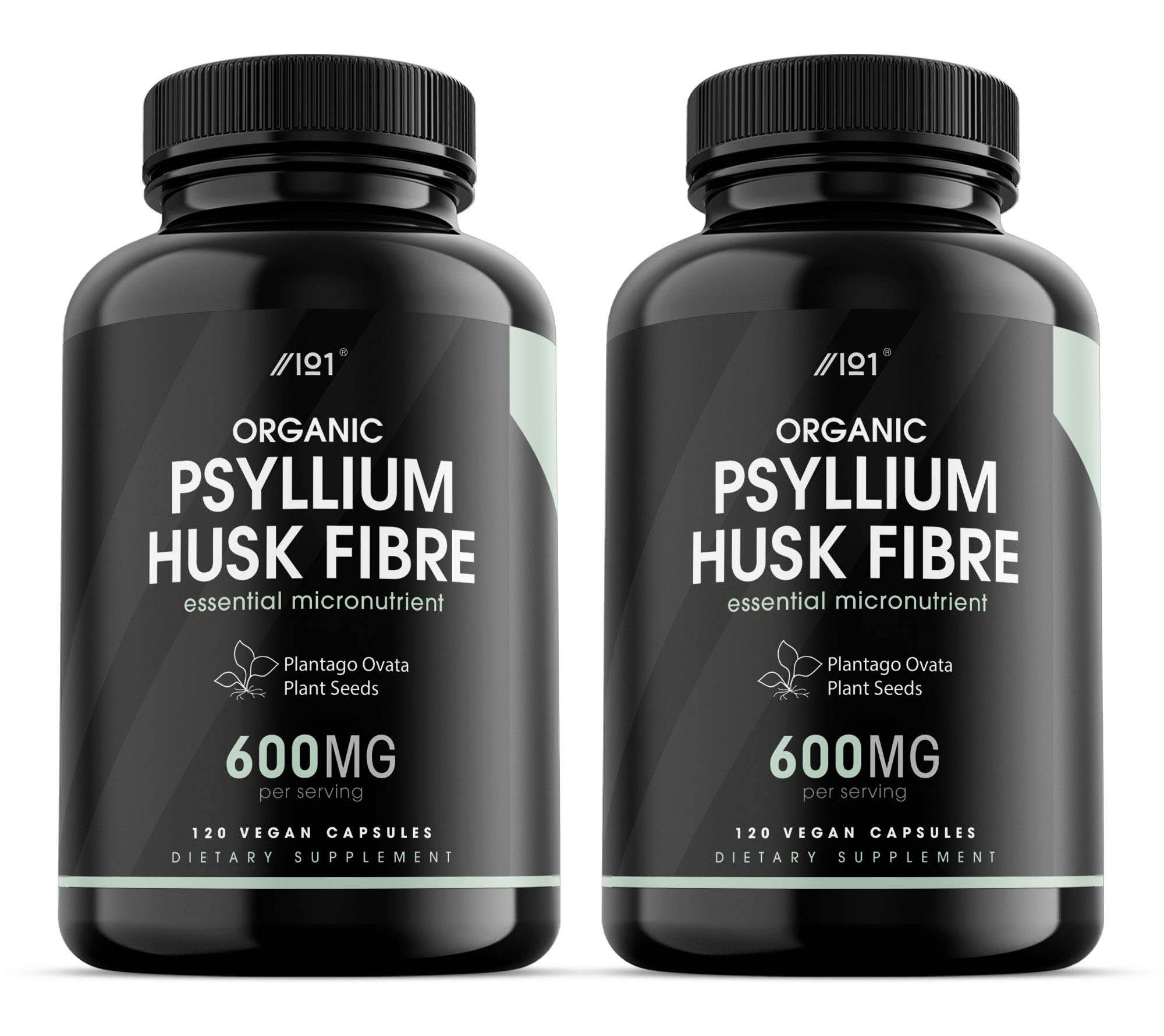 Buy Psyllium Husk Fibre 600mg Natural Prebiotic Fibre Supplement
